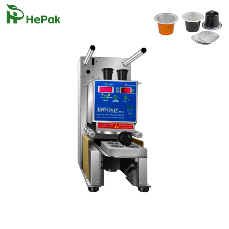 Semi Auto Sealer Machine for Nespresso, K cup, Dolce Gusto, Lavazza Capsules