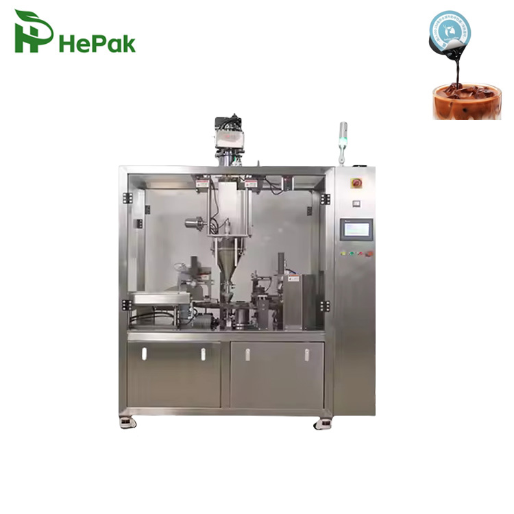 Automatic Liquid Coffee Cup Filling Machine 4800 Cups/Hour High-Speed Packaging System