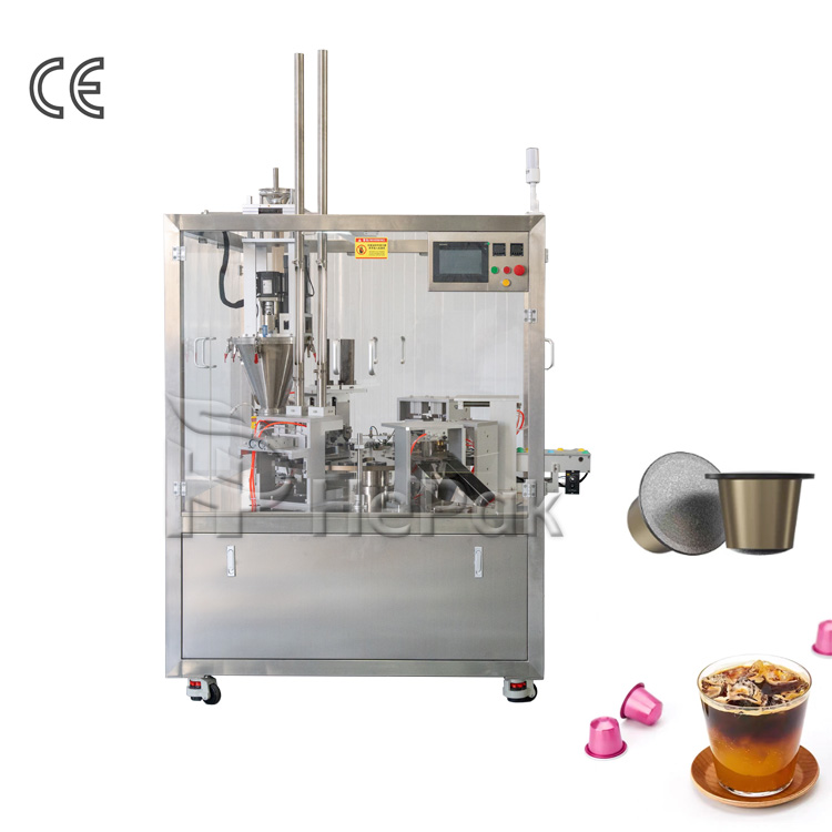 Nespresso capsule filling machine