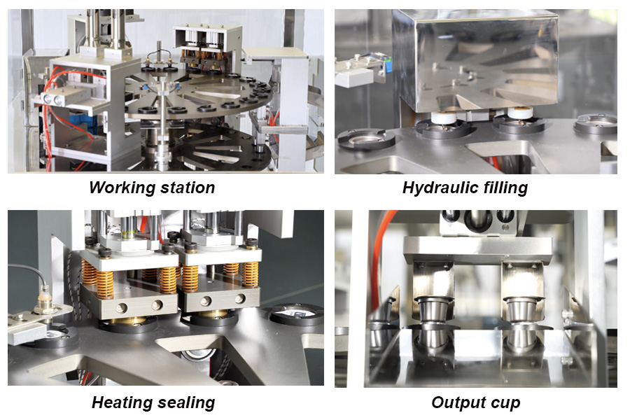 coffee pod filling machine