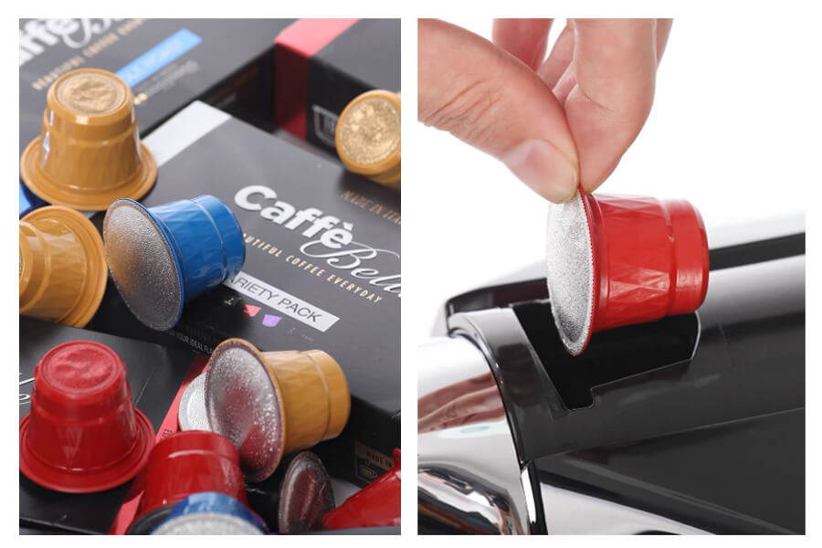 empty nespresso capsule