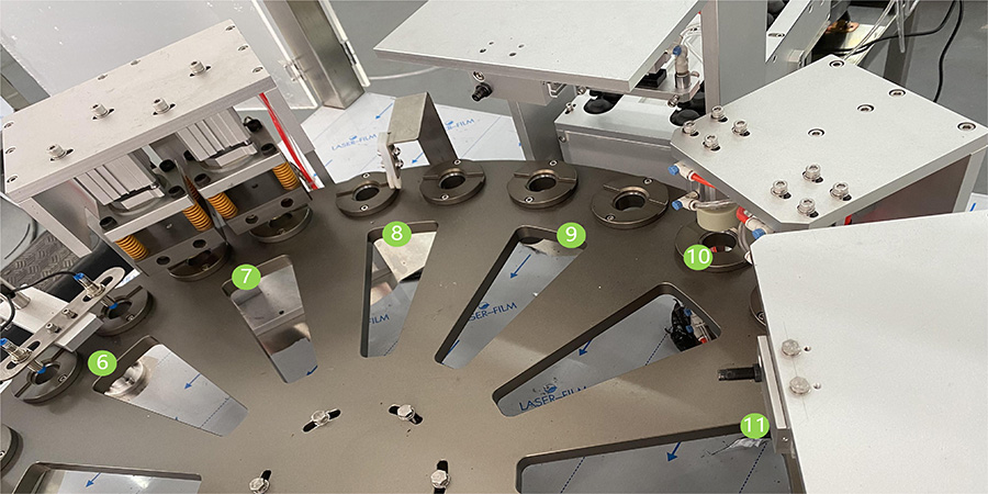 Nespresso filling sealing machine