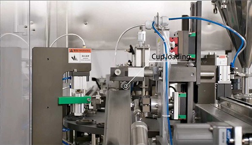nespresso pod filling machine