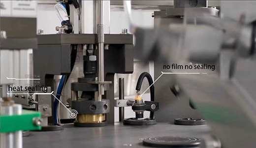 nespresso capsule filling and sealing machine